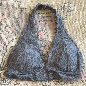 Grey Bralette With Pads